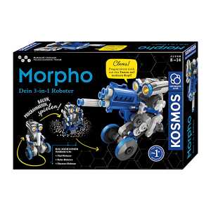 Morpho Dein 3 in 1 Roboter Experiment - Experimentierkasten,