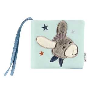 Spielbuch Esel Emmi 12x13x4cm - mit Quietsche und Knisterpapier,
