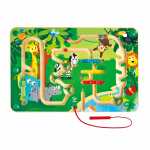 Hape Labyrinth Dschungel - Geschicklichkeitsspiel aus Holz,
