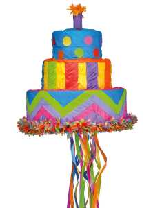 Amscan Pull-Pinata Geburtstagskuchen