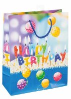 Idena Geschenkt. FSC-Mix H. Birthday, M 23x18x8cm - Happy...