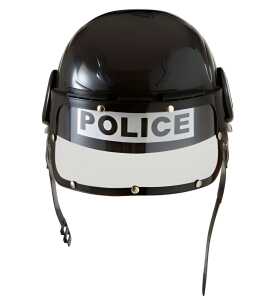Polizei-Einsatzhelm Fasching Karneval