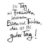 Servietten 33x33cm 20 St. Guter Tag
