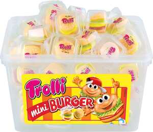 Trolli Miniburger 60 Stück in Dose