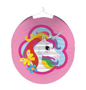 Amscan Lampion Einhorn ca. 25cm