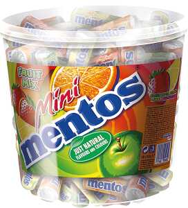 Mentos Mini Frucht Mix 120er Dose