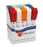 Seidenband Strängchen 20 St, 15mm, farbl. sort.