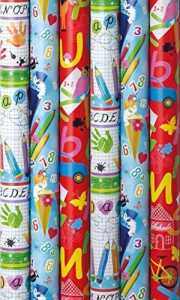Geschenkpapier 2mx70cm Back to School