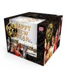 Party Kit Happy New Year Silber, für 10 Personen