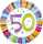 Folienballon Geburtstag 50 1607101