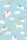 Geschenkpapier 70cmx2m Melody blau