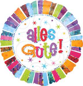 Amscan Folienballon - Alles Gute