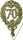 DEMMLER Festliche Zahl 70 gold 8x12cm mit Draht