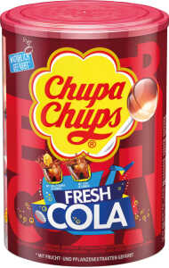 CHUPA CHUPS Food Chupa Chups Cola Mix 100er 1200g Dose Cola, [D]