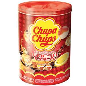 Chupa Colalutscher 100 Stück 8410031990553