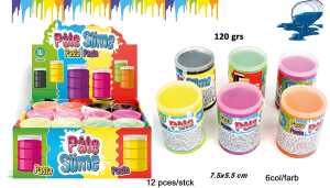 Slime Paste bunt 120g 6 Farben