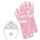 Prinzessin Set Rosa Diadem, Handschuhe, Ring