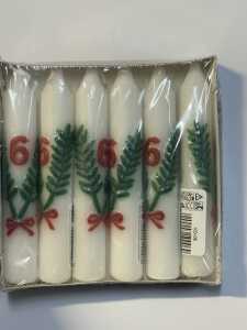 Geburtstagskerze 6er 6 4009207100069