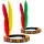 Indianer-Stirnband mit 2 Federn