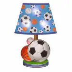 Idena Wandsticker Lampe Fußball, 31x18cm, LED