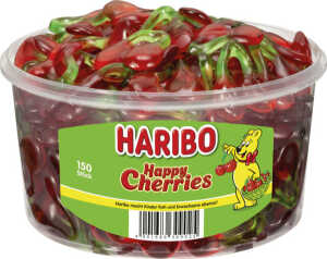 HARIBO Food Runddose Happy Cherries 150 Stk.