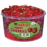 HARIBO Food Haribo Runddose Happy Cherries 150 Stk. [D/GB]