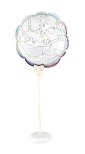 Pop-Up Ballon Set Princess Doll - mit Ballon, Ständer und Stange