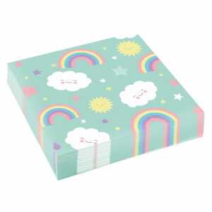 Serviette 33x33cm Amscan 192937009970