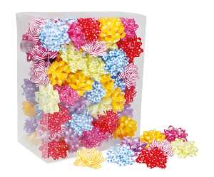 Schleifen Mustermix 35 mm Ø, 75 St. sortiert