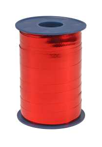 Ringelband 250m x 10mm metallic rot