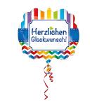 Folienballon Herzlichen Glückwunsch 3583201 63x55cm