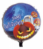 Idena Folienballon Halloween, 45cm, rund