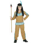 Indian Boy, 128cm Coat, Hose, Stirnband