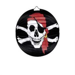 WIDMANN Lampion Pirat 25cm 8003558957477