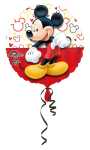 Folienballon Micky Portrait, 43cm