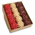 Geschenkschleifen Ø 80mm Linea, 3-fach sortiert