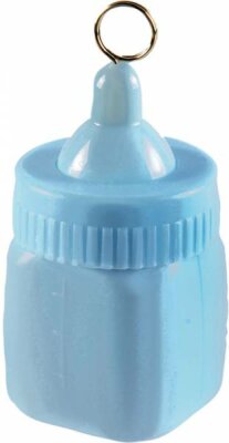 Ballongewicht 80 g Babyflasche blau