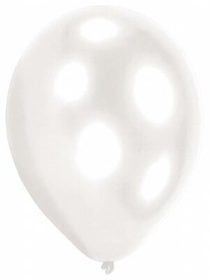 25 Latexballons Weiss 27,5 cm