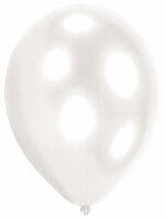 25 Latexballons Weiss 27,5 cm