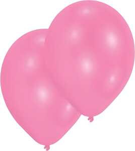 Amscan 10 Latexballons Pink 27,5 cm