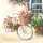 Serviette 33x33cm 20 St.Flower Bike