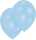 10 Latexballons Hellblau 27,5 cm
