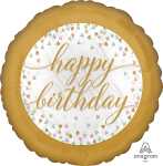 Folienballon 43x43cm Pastel Confetti