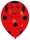 Amscan 6 Ballons Käfer 13051414443
