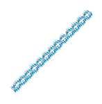 Girlande Raute weiss/blau 1797 4m 16cm Breit