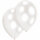 50 Latexballons Pearl weiss, 27,5 cm