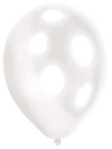 Amscan 50 Latexballons Weiss 27,5 cm