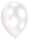 Amscan 50 Latexballons Weiss 27,5 cm