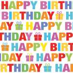 Servietten 25x25cm 20 St. Colour Birthday
