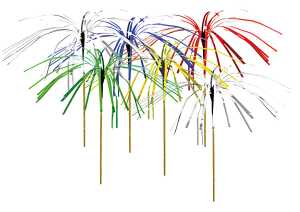 Iden-Berlin Eisdeko Palme 6er 15cm